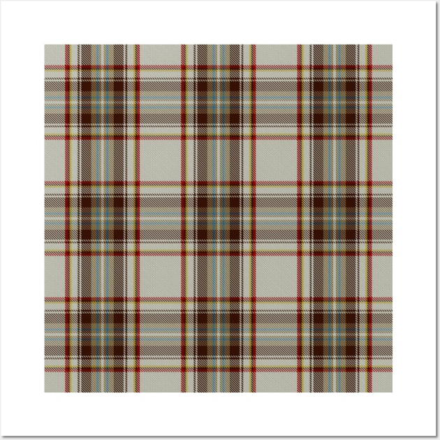 Diana Dress Tartan Plaid Scottish Clan Family Pattern Wall Art by terrybain